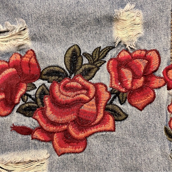 “create your own future”longline denim jacket - Picture 10 of 11